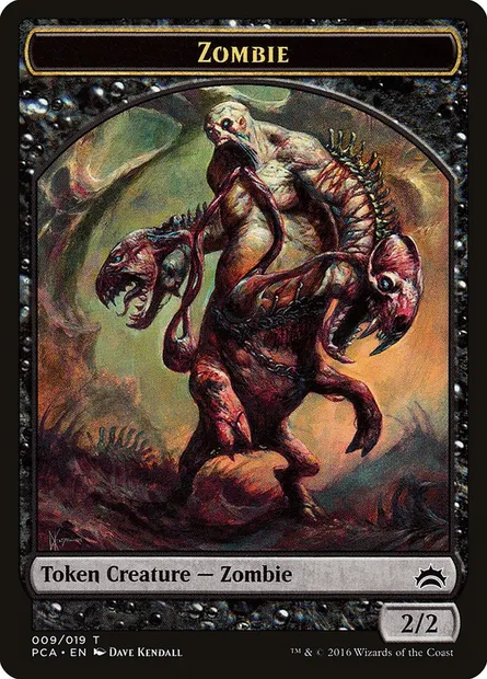 Zombie, Magic card TPCA 9 — Planechase Anthology Tokens set