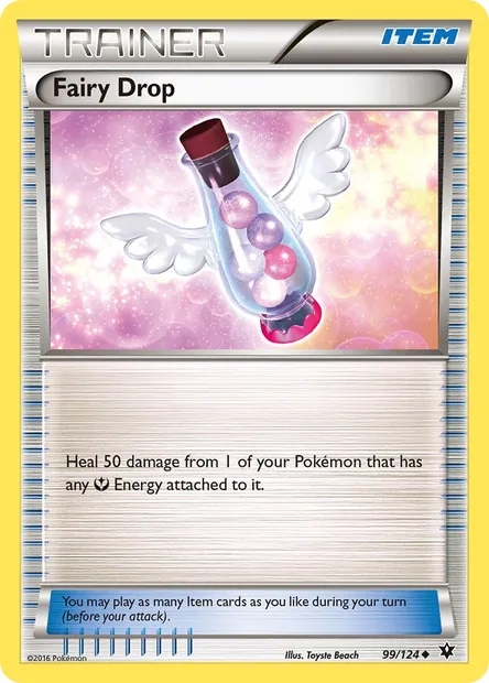 Fairy Drop, Pokémon card FCO 99 — Fates Collide set