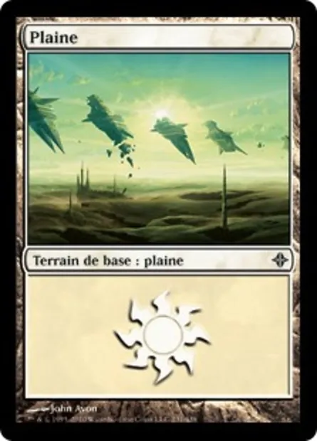 Plaine, carte Magic ROE 231 — extension L'ascension des Eldrazi
