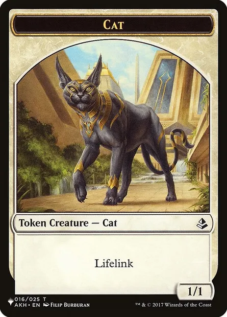 Cat, Magic card PLST TAKH-16 — The List set
