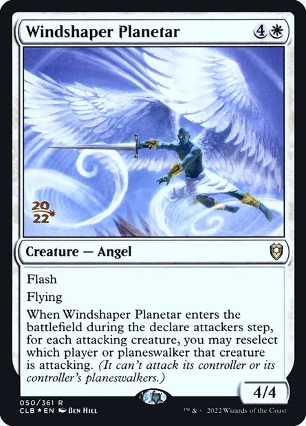 Windshaper Planetar, Magic card PCLB 50s — Battle for Baldur's Gate Promos set