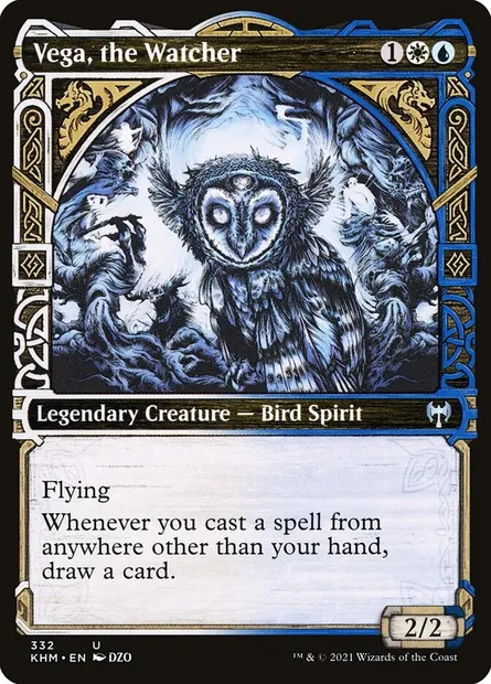 Vega, the Watcher, Magic card KHM 332 — Kaldheim set