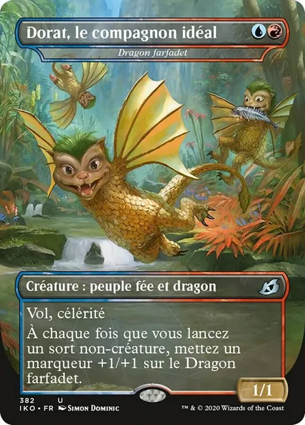 Dragon farfadet, carte Magic IKO 382 — extension Ikoria: Lair of Behemoths