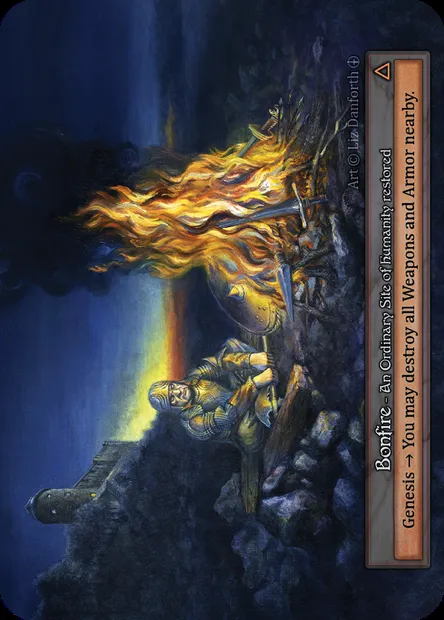 Bonfire, Sorcery card ATH 189 — Arthurian Legends set