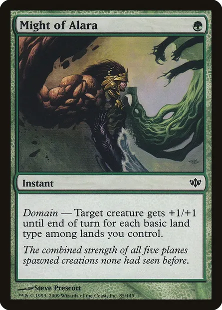 Might of Alara, Magic card CON 85 — Conflux set