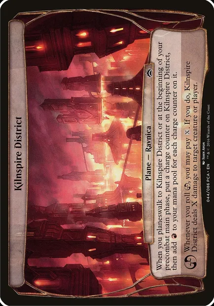 Kilnspire District, Magic card OPCA 44 — Planechase Anthology Planes set
