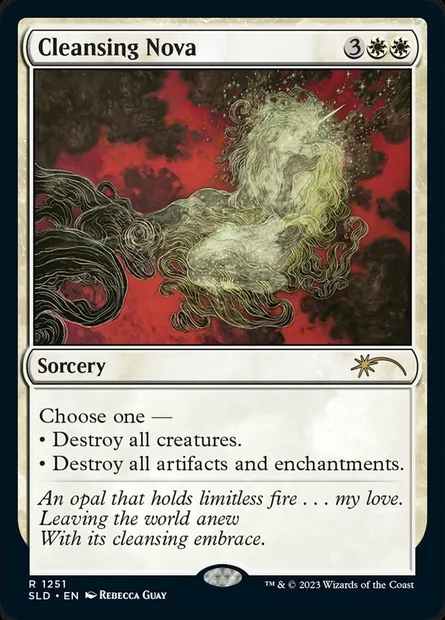 Cleansing Nova, Magic card SLD 1251 — Secret Lair Drop set