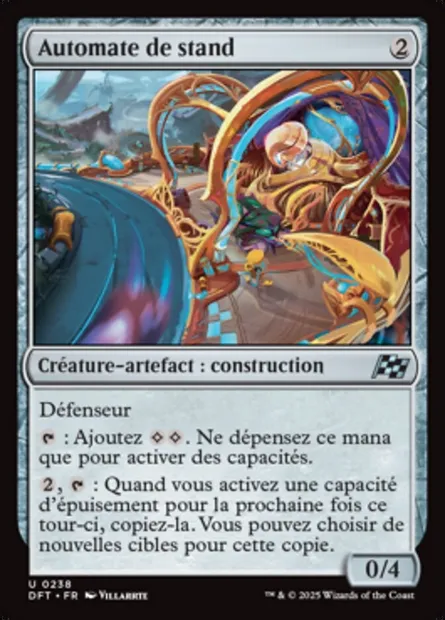Automate de stand, carte Magic DFT 238 — extension Aetherdrift