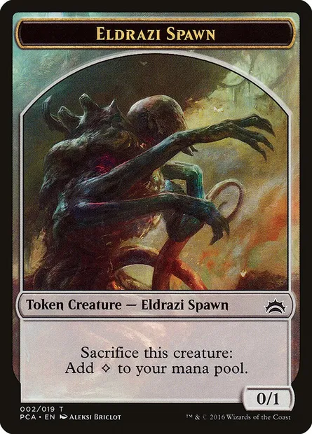 Eldrazi Spawn, Magic card TPCA 2 — Planechase Anthology Tokens set