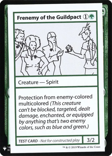 Frenemy of the Guildpact, Magic card CMB1 74 — Mystery Booster Playtest Cards 2019 set