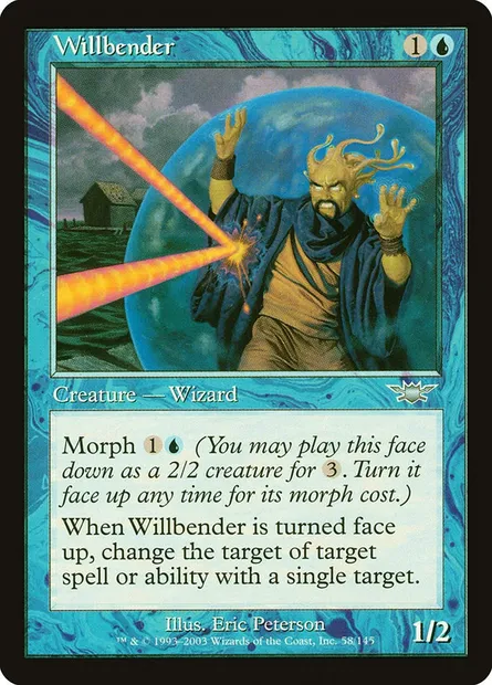 Plieur de volonté, carte Magic LGN 58 — extension Légions