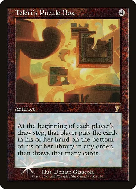 Teferi's Puzzle Box, Magic card 7ED 321★ — Seventh Edition set
