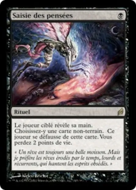 Saisie des pensées, carte Magic LRW 145 — extension Lorwyn
