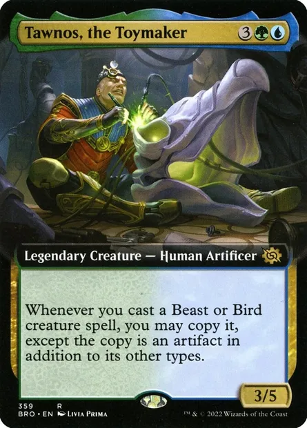 Tawnos, the Toymaker, Magic card BRO 359 — The Brothers' War set