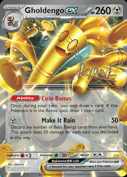 Gholdengo ex, Pokémon card WCD25 ct385551 — World Championship Decks 2025 set