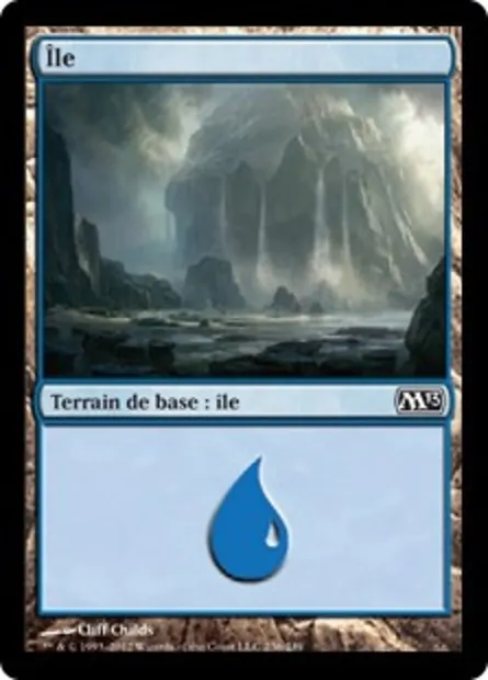 Île, carte Magic M13 236 — extension Magic 2013
