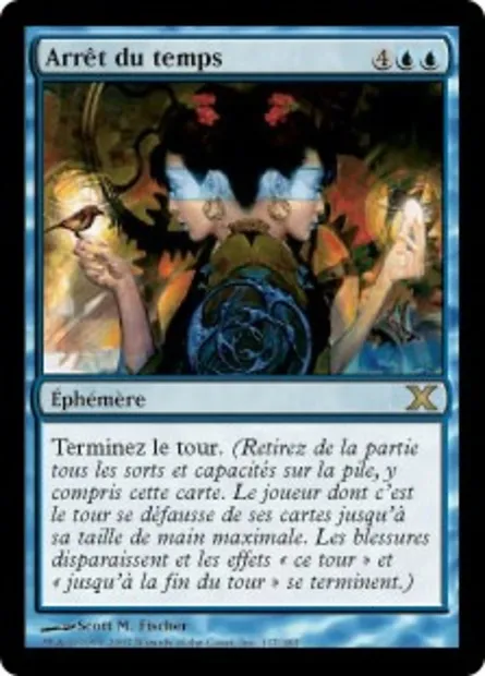 Arrêt du temps, carte Magic 10E 117 — extension Dixième édition