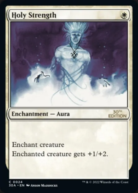 Holy Strength, Magic card 30A 24 — 30th Anniversary Edition set