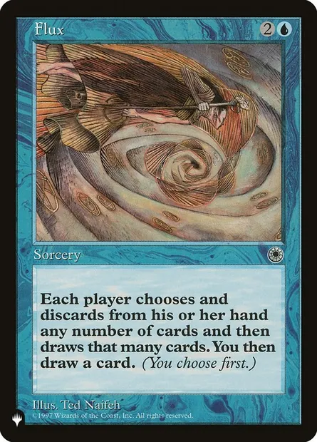 Flux, Magic card PLST POR-55 — The List set