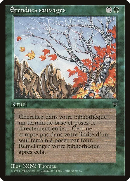 Untamed Wilds, Magic card REN 163 — Renaissance set