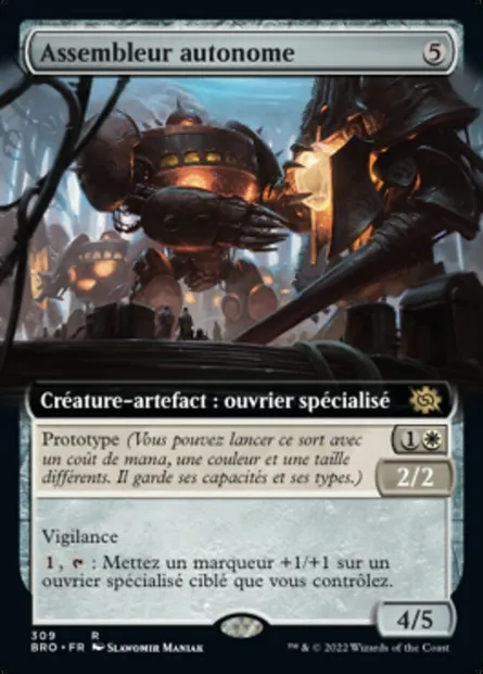 Assembleur autonome, carte Magic BRO 309 — extension La Guerre Fratricide