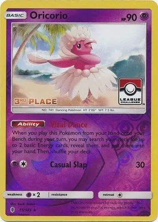 Plumeline, carte Pokémon LGP 055-3 — extension League Promos