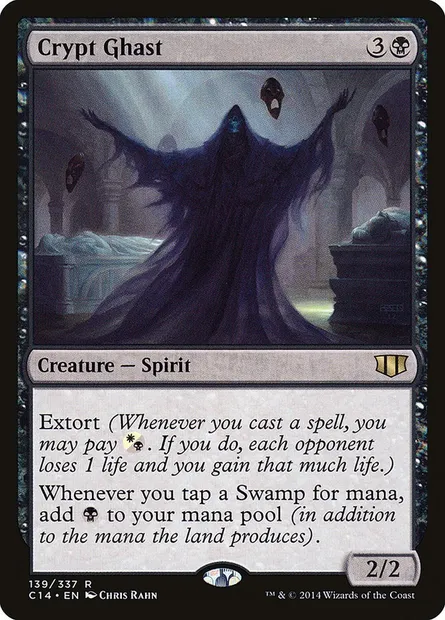 Crypt Ghast, Magic card C14 139 — Commander 2014 set