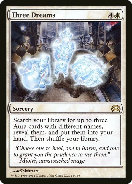Three Dreams, Magic card PC2 13 — Planechase 2012 set