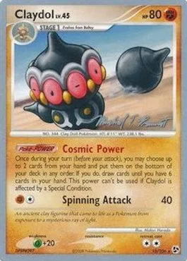 Claydol Lv.45, Pokémon card WCD10 015 — World Championship Decks 2010 set