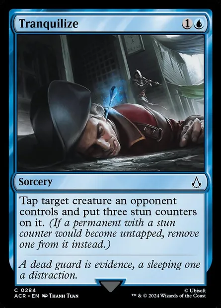 Tranquilize, Magic card ACR 284 — Assassin's Creed set