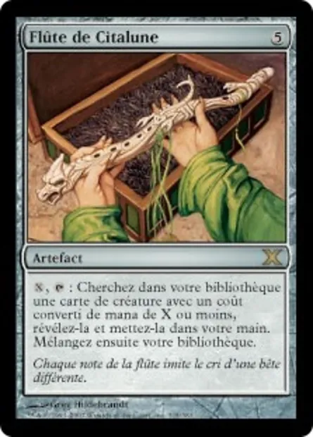 Flûte de Citalune, carte Magic 10E 315 — extension Dixième édition