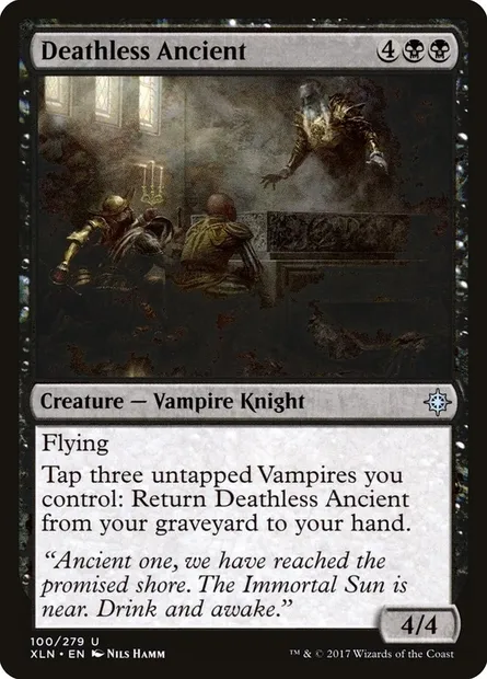 Deathless Ancient, Magic card XLN 100 — Ixalan set