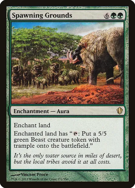 Spawning Grounds, Magic card C13 171 — Commander 2013 set