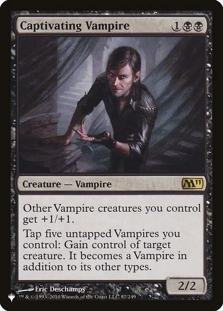 Captivating Vampire, Magic card PLST M11-87 — The List set