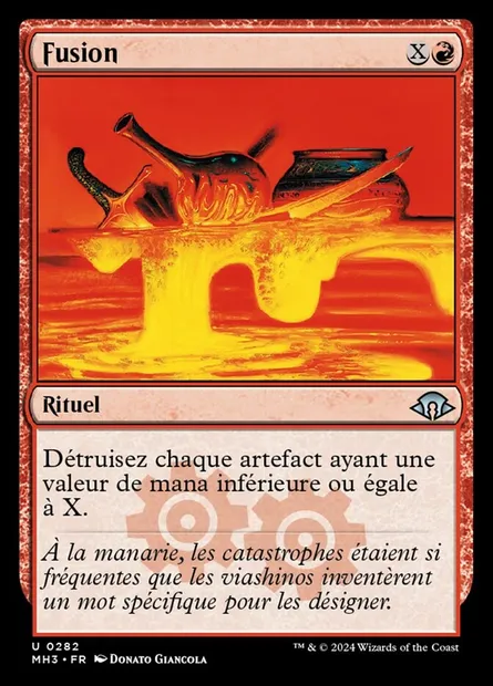 Fusion, carte Magic MH3 282 — extension Modern Horizons 3