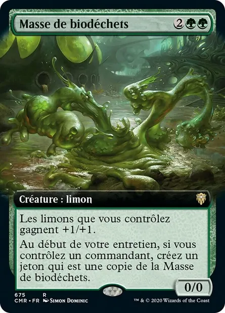 Masse de biodéchets, carte Magic CMR 675 — extension Commander Legends