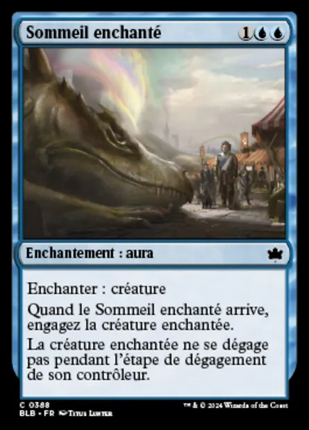 Sommeil enchanté, carte Magic BLB 388 — extension Bloomburrow