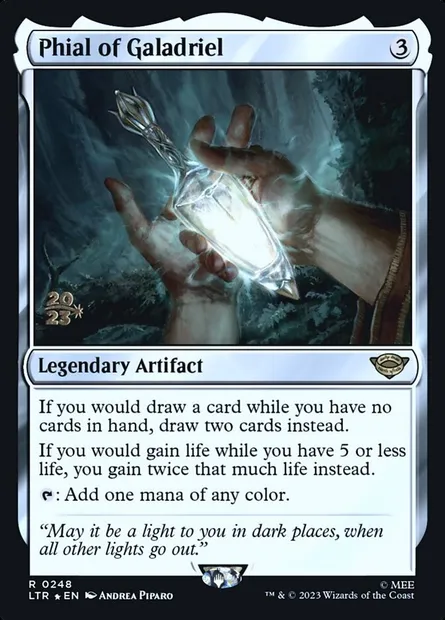 Phial of Galadriel, Magic card PLTR 248s — Tales of Middle-earth Promos set