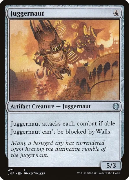 Juggernaut, Magic card JMP 471 — Jumpstart set