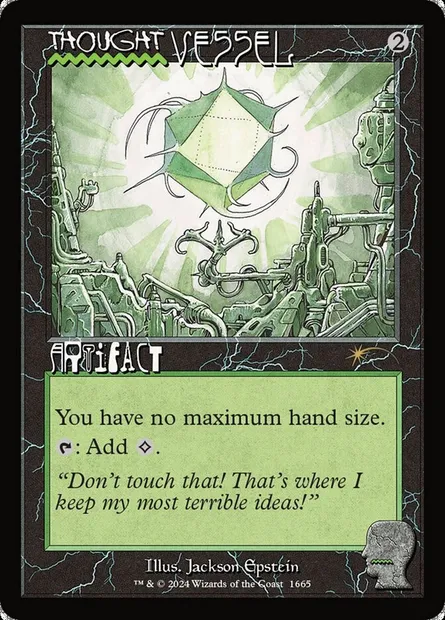 Thought Vessel, Magic card SLD 1665 — Secret Lair Drop set
