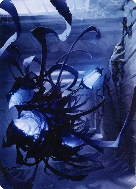 Spectral Adversary // Spectral Adversary, Magic card AMID 30 — Midnight Hunt Art Series set