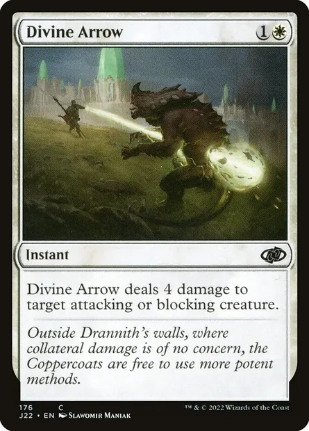 Divine Arrow, Magic card J22 176 — Jumpstart 2022 set