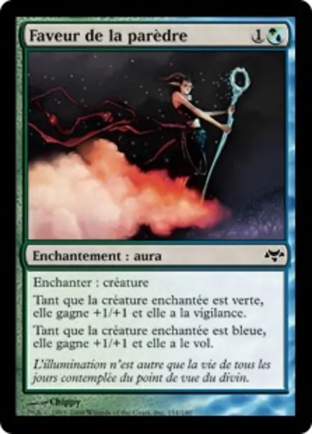 Faveur de la parèdre, carte Magic EVE 151 — extension Coucheciel