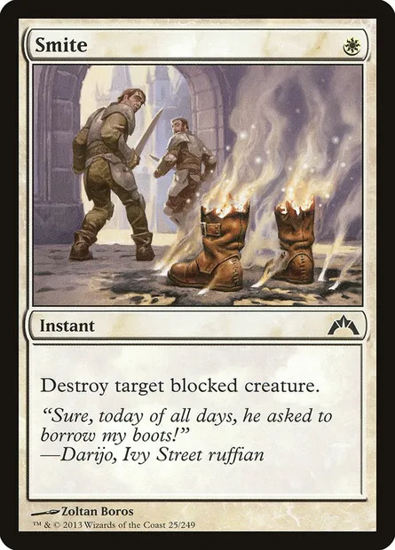 Smite, Magic card GTC 25 — Gatecrash set