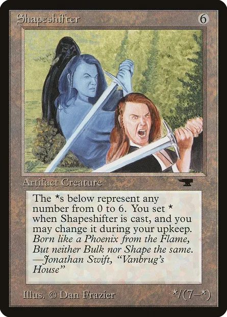 Changeforme, carte Magic ATQ 64 — extension Antiquities