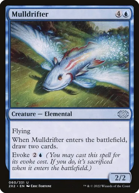 Mulldrifter, Magic card 2X2 60 — Double Masters 2022 set
