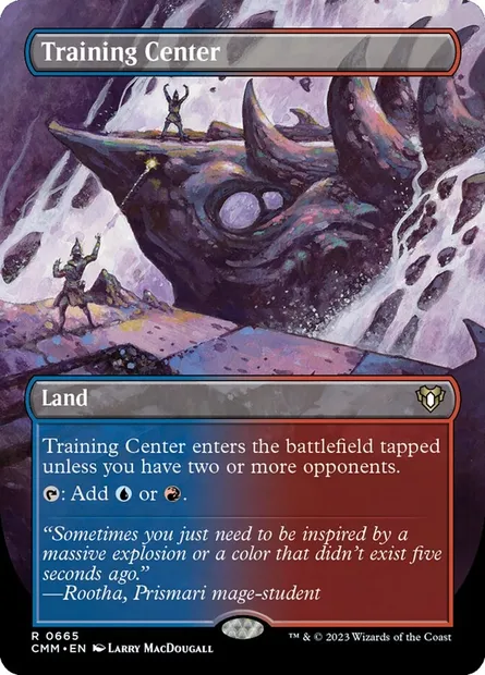 Training Center, Magic card CMM 665 — Commander Masters set
