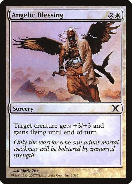 Angelic Blessing, Magic card 10E 3★ — Tenth Edition set