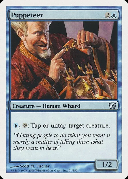 Puppeteer, Magic card 9ED 91 — Ninth Edition set