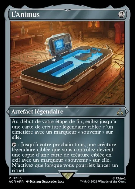 L'Animus, carte Magic ACR 253 — extension Assassin's Creed